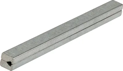 Produktbild von Hoppe Profilstift geteilte Ausführung Länge 120mm Vierkant 10mm Eisen verzinkt - 4535674