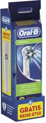 Produktbild von BRAUN CrossAction 3er Aufsteckbüsten + Reiseetui