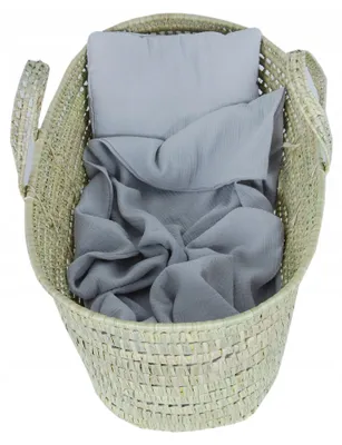 Produktbild von BabyLux Musselin Babydecke Kissen Set 100x75 cm Sommerlich