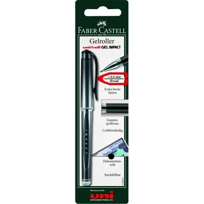 Immagine prodotto di Mitsubishi 146897 Mitsubishi Gelroller UB GEL IMPACT schwarz BK