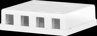 Produktbild von EFB Keystone Anschlussbox, 4 Port, Aufputz,