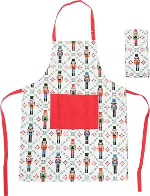 Produktbild von Schürze Home ESPRIT Weiß Rot grün Beige 60 x 0,2 x 80 cm (2 Stück)