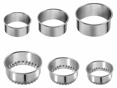 Productafbeelding van Ronde Uitsteekvormpjes Set - 6 Stuks