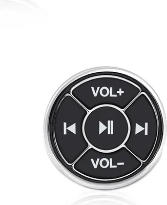 Obrázek produktu pro Mobilní telefon Remote Control Bluetooth Bezdrátové multimediální tlačítko Remote Control Music Playback Selfie, Barva: Silver