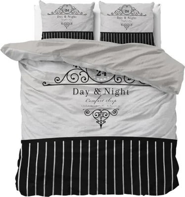 Imagen del producto de Sleeptime, modelo Día y Noche, color negro, 200 x 200/220 cm