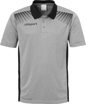Produktbild von Uhlsport GOAL POLO SHIRT S dark grey melange/schwarz