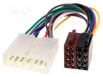Zdjęcie produktu dla 1x Adapter ISO, adapter do instalacji samochodowej, model 8