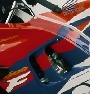 Produktbild von Windschutzscheibe MRA Tourenscheibe T schwarz mit ABE für Honda CBR 600 F