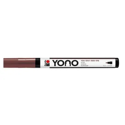 Produktbild von Marabu YONO, Braun, Braun, 1 Farben, Feine Spitze, 0,5 mm, 1,5 mm