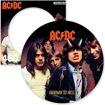 Obrázok produktu pre NMRALBM-002 - ACDC Disc Puzzle Highway To Hell (450 dielikov)