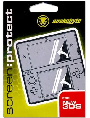 Immagine prodotto di Schermo Nintendo 3DSNX:proteggere Snakebyte RESTP Nuovo Nintendo 3DS XL