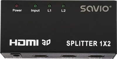 Produktbild von Savio CL-42 Videosplitter HDMI 2x HDMI