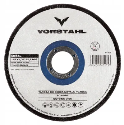 Produktbild von Vorstahl Trennscheibe Metall 115x1 mm flach für Winkelschleifer