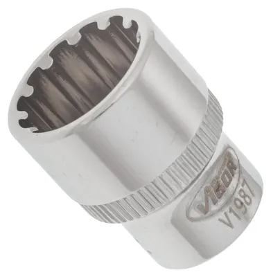 Produktbild von Vigor V1987, Buchse, 1/4", Imperial, 1 Kopf/Köpfe, 14 mm, 25 mm