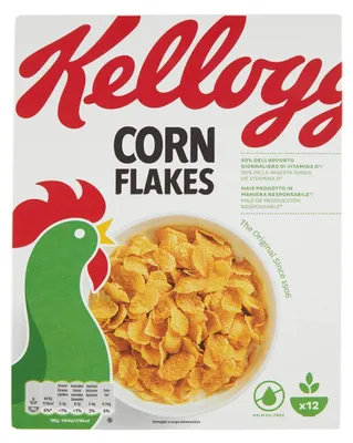 Produktbild von Kelloggs Cornflakes der knusprige Klassiker Frühstückscerealien 500g