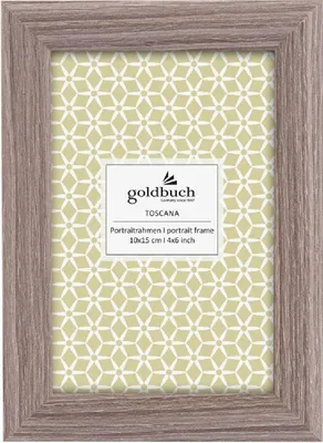 Produktbild von Goldbuch Fotorahmen „Toscana“, 10 x 15 cm, grau