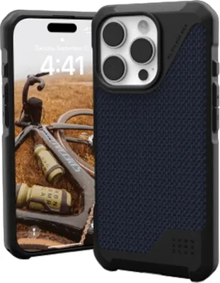 Immagine prodotto di Custodia Uag Metropolis Lt Magsafe per Iphone 16 Pro - Blu
