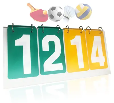 Productafbeelding van Draagbare Scorebord voor Sportwedstrijden
