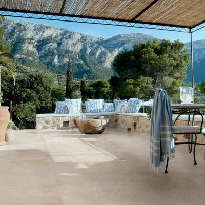Produktbild von CASA39 Fliesen Steinoptik Weiss 120x120 cm Marazzi