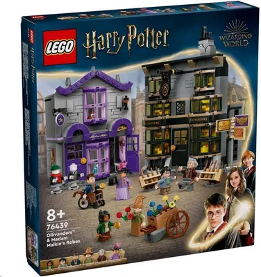 Obrázek produktu pro LEGO® Harry Potter™ 76439 Ollivanderův obchod a Obchod madame Malkinové