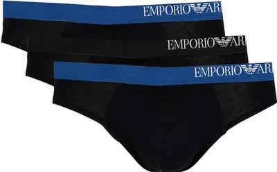 Immagine prodotto di Emporio Armani Slipy "3 Pack" - 111734 2F728 - Nero- Taglia: S(EU)
