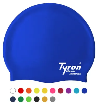 Produktbild von TYRON Silikon Badekappe (schwarz)