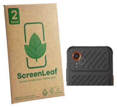 Produktbild von 2x ScreenLeaf Schutzfolie für Samsung Galaxy XCover 7 Enterprise Edition (NUR Kameraschutz) Displayschutz Display Schutz Folie Klar Transparent