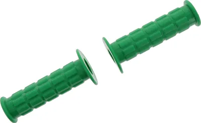 Produktbild von Simson SET Lenkergummi - Waffelmuster - Festgriffgummi + Drehgriffgummi - grün - S50, S51, S70, SR50, SR80