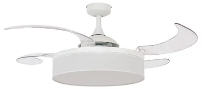 Image de Ventilateur de plafond avec éclairage et télécommande Fanaway Fraser 122 cm
