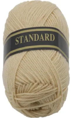 Zdjęcie produktu dla Przędza STANDARD - 50 g / 150 m - beżowa