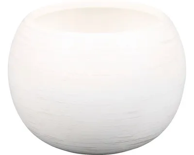 Immagine prodotto di Coprivaso in Vetroceramica MANES WHITE Ø 16 x 16 cm bianco opaco