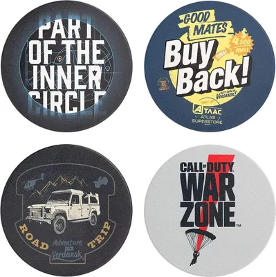 Produktbild von Call of Duty: Warzone Coaster Set "Icons", Untersetzer