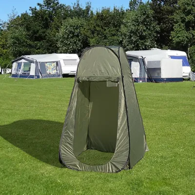 Produktbild von ProPlus Pop-Up-Sichtschutzzelt Polyester Grün