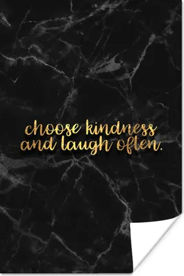 Produktbild von MuchoWow® Poster Zitate - Sprichwörter - Gold - Marmor 40x60 cm - Plakate für die Wand - Poster Babyzimmer