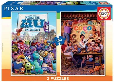 Zdjęcie produktu dla Puzzle 2 w 1 Disney Pixar 18635
