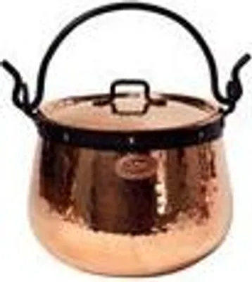 Produktbild von "CopperGarden®" Kupferkessel 3 Liter mit Deckel | Hexenkessel