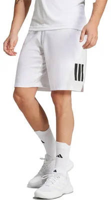 Obrázek produktu pro Adidas Club 3 Stripes – bílé šortky, délka 7 palců