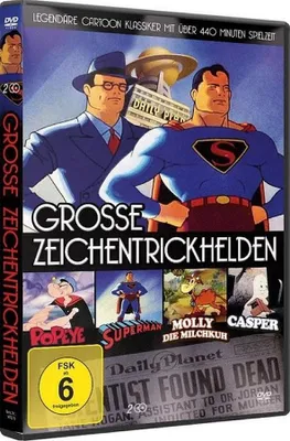 Produktbild von Groáe Zeichentrickhelden