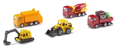 Produktbild von Siku Geschenk-Set 4 LKW 5tlg ; 6283
