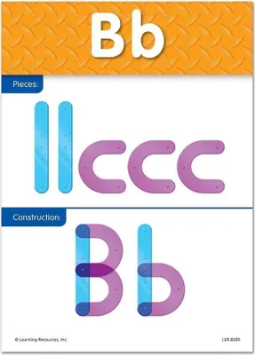 Image de Learning Resources - Jeu d'apprentissage « Alphabet » - Jouet éducatif - Multicolore