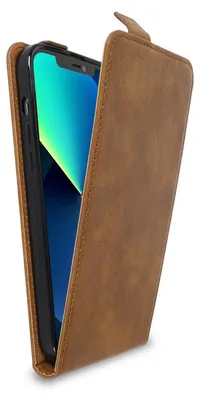 Zdjęcie produktu dla Cadorabo DE-153901, Apple, Apple iPhone 13 MINI, Brązowy