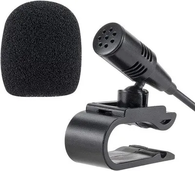 Zdjęcie produktu dla Zewnętrzny mikrofon samochodowy 2,5 mm do systemów audio stereo