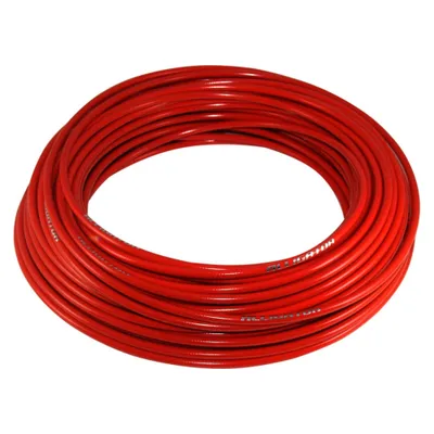 Produktbild von Bremszughülle bowdenzug bremszug hüllen rot teflon 5mm länge 3m kabelgehäuse fahrrad