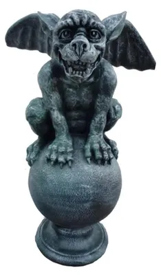 Produktbild von Deko Figur Statue Skulptur 48 cm FIguren Statuen Skulpturen Dekoration Drachen