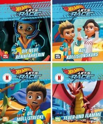 Immagine prodotto di Nelson Mini-Bücher: Hot Wheels 1-4