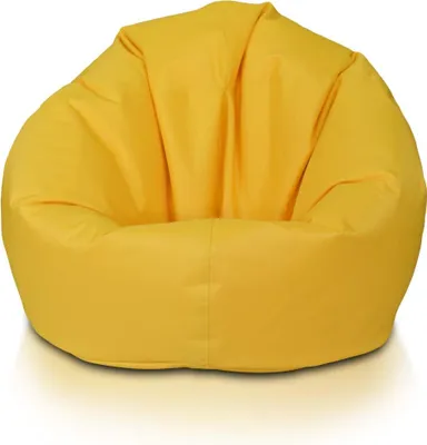 Produktbild von Ecopuf - Sitzsack, Schlumpf zum Sitzen Innen- und Außen, Größe L, Gelb Nc4