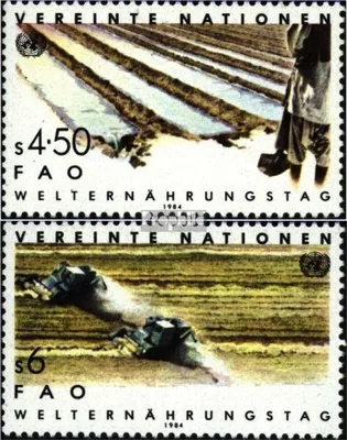 Produktbild von Briefmarken UNO - Wien 1984 Mi 39-40 (kompl.Ausg.) postfrisch Ernährungstag