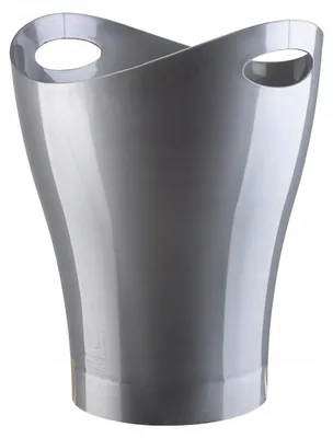 Produktbild von Umbra Garbino Mülleimer Silber Kunststoff 9L