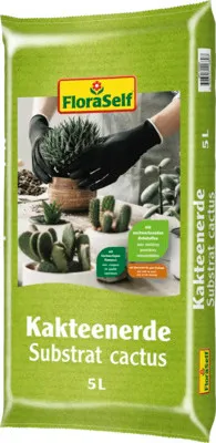 Produktbild von Kakteenerde FloraSelf 5 L