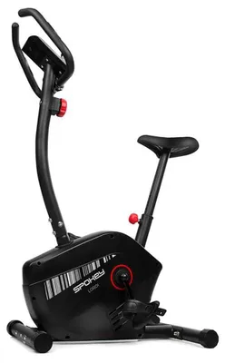 Zdjęcie produktu dla Rower treningowy - Koło zamachowe magnetyczne o wadze 5 kg - 8 poziomów oporu - Wyświetlacz LCD